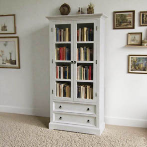 white furniture,white bookcase